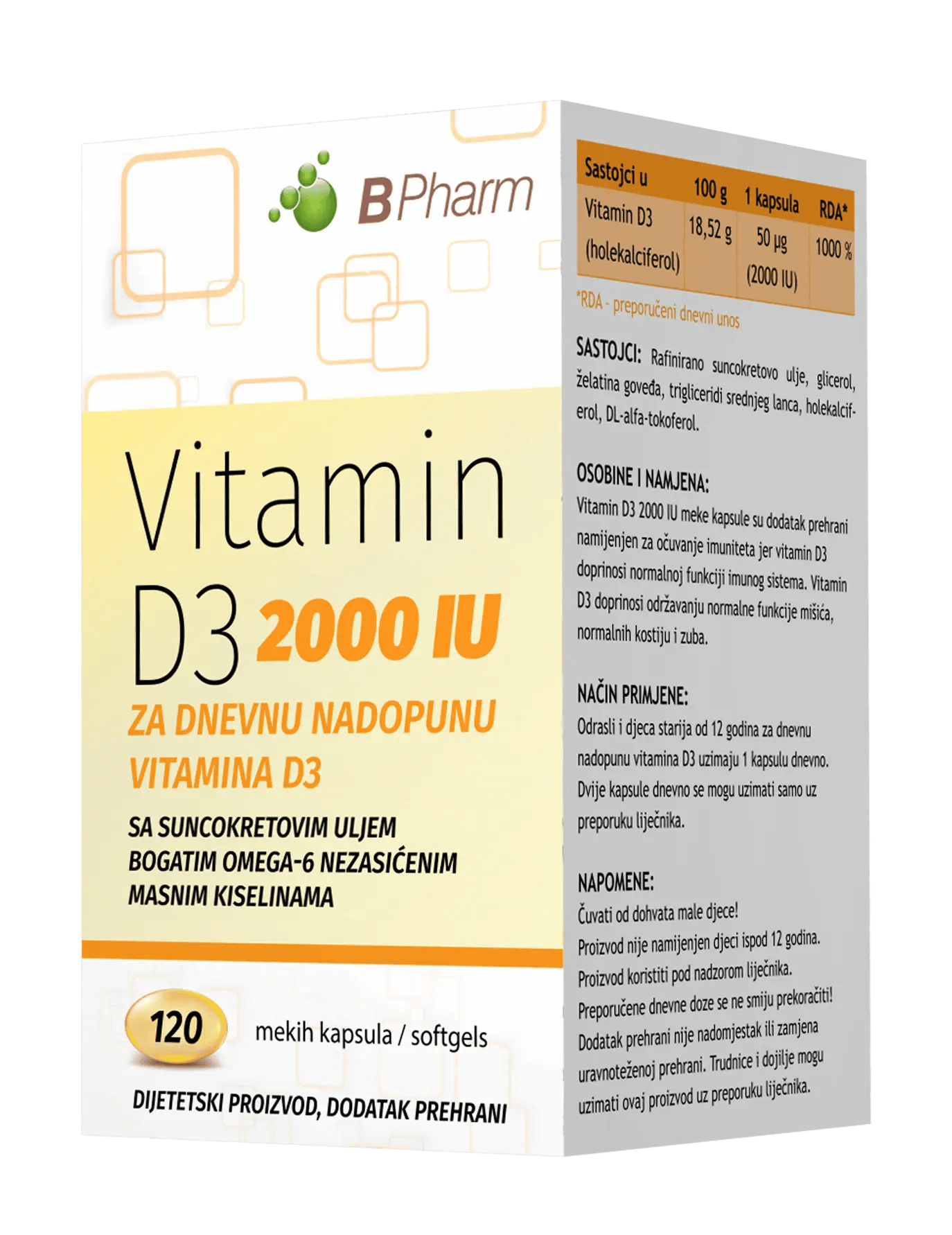 B Pharm vitamin D3